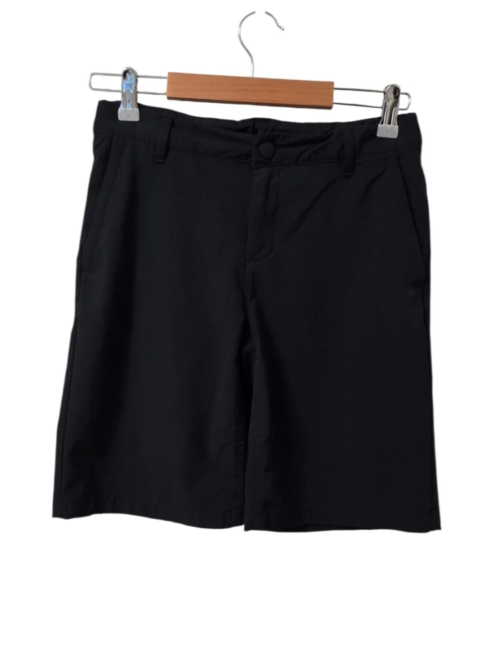All In Motion Boys Black Golf Shorts Size Large 12/14 Adjustable Waist